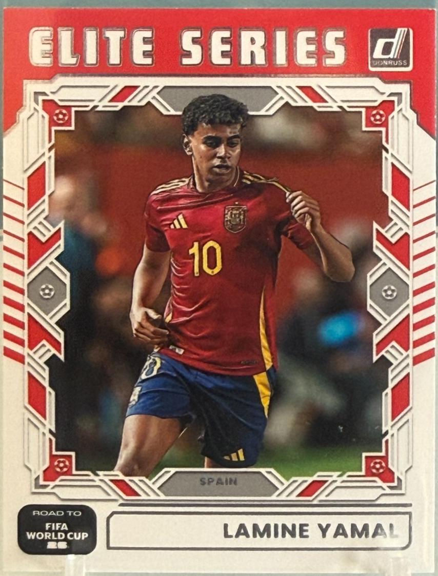 2025 Panini Donruss Road to FIFA Elite Series Lamine Yamal [Silver] #25 card