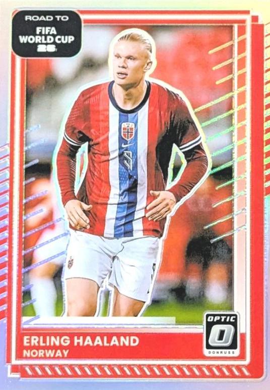 2025 Panini Donruss Road to FIFA Erling Haaland [Holo Optic] #170 card