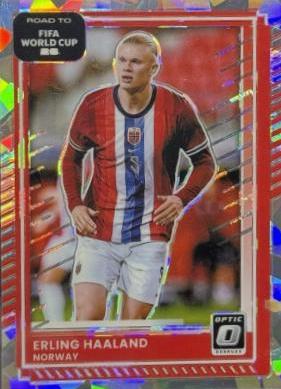2025 Panini Donruss Road to FIFA Erling Haaland [Ice Optic] #170 card