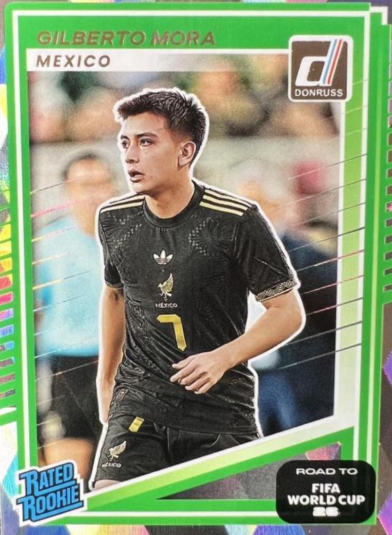 2025 Panini Donruss Road to FIFA Gilberto Mora [Cubic] #214 card