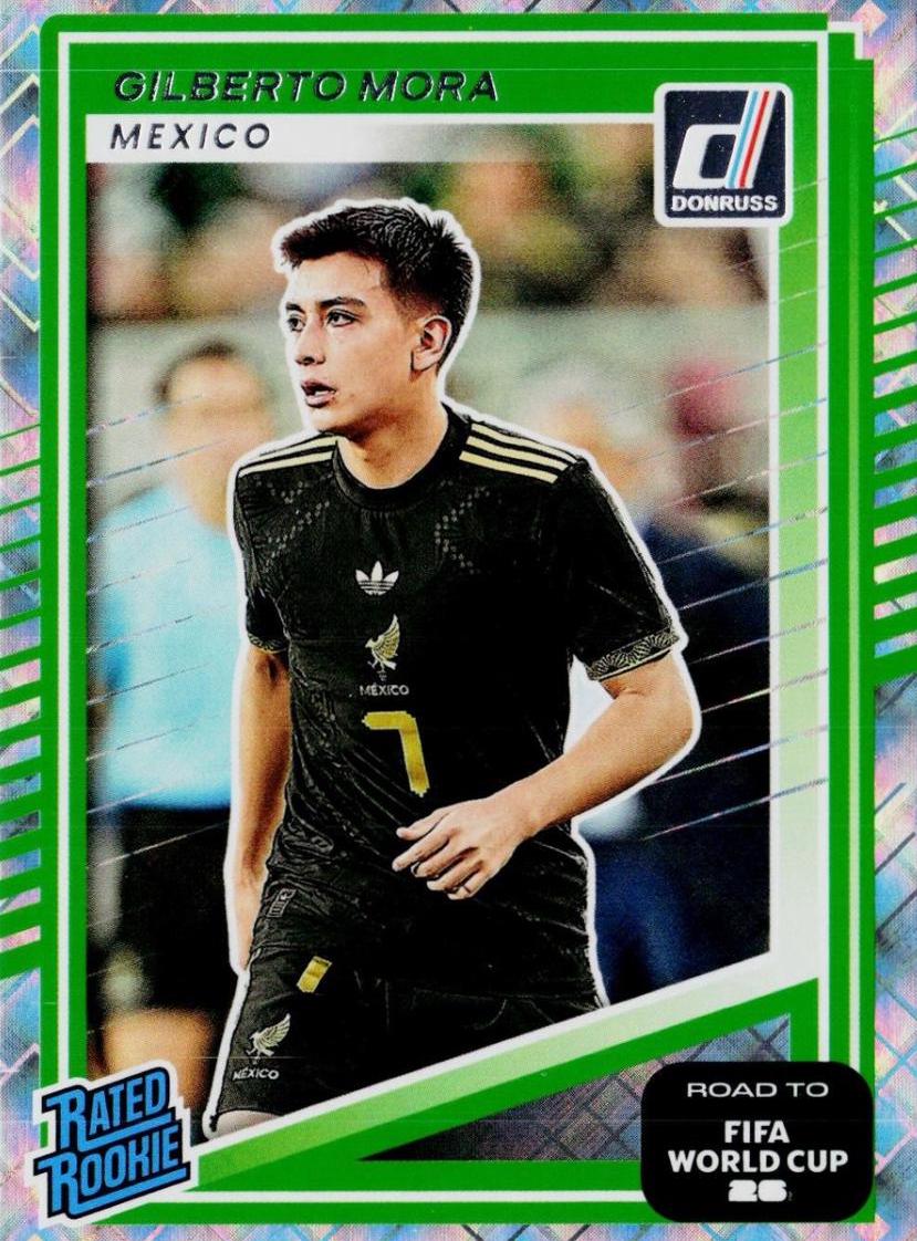 2025 Panini Donruss Road to FIFA Gilberto Mora [Diamond] #214 card