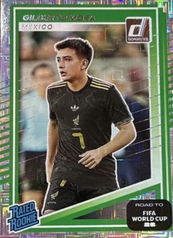 2025 Panini Donruss Road to FIFA Gilberto Mora [Maze] #214 card