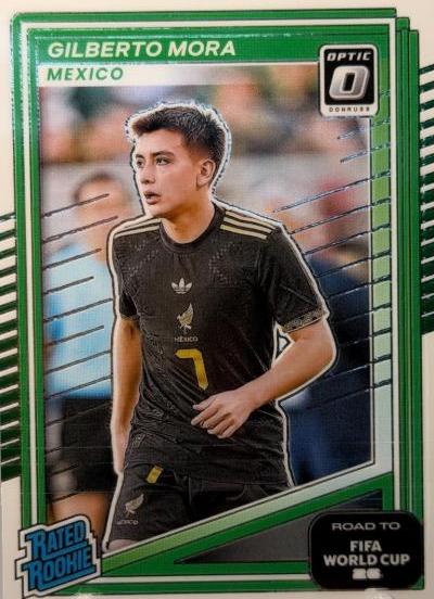 2025 Panini Donruss Road to FIFA Gilberto Mora [Optic] #214 card
