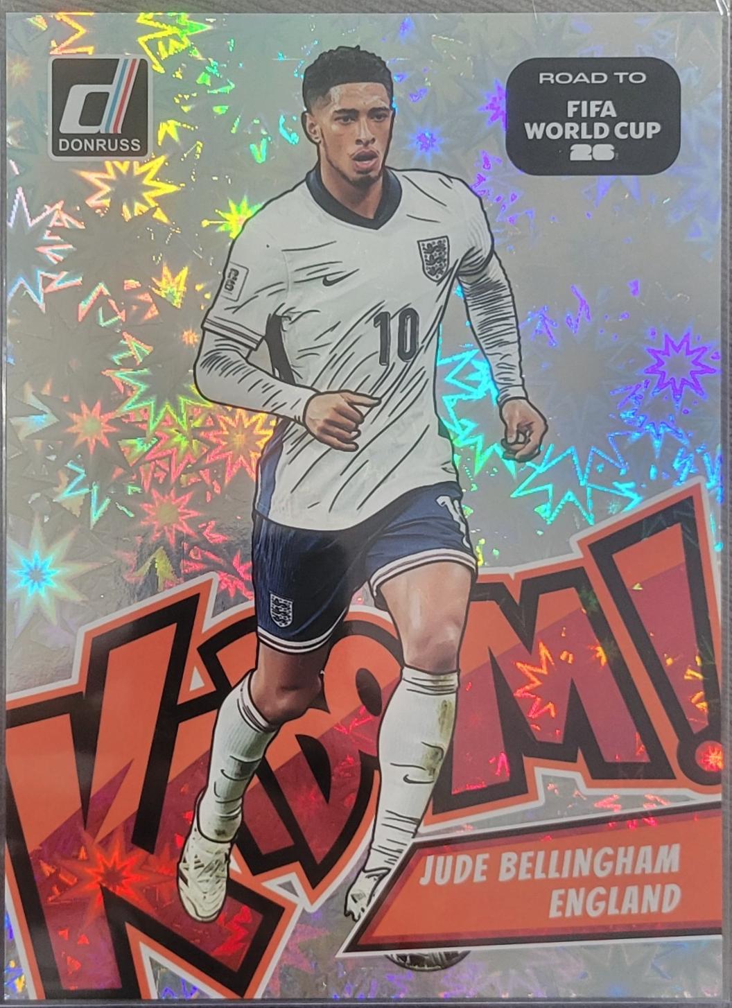 2025 Panini Donruss Road to FIFA Kaboom Jude Bellingham #4 card