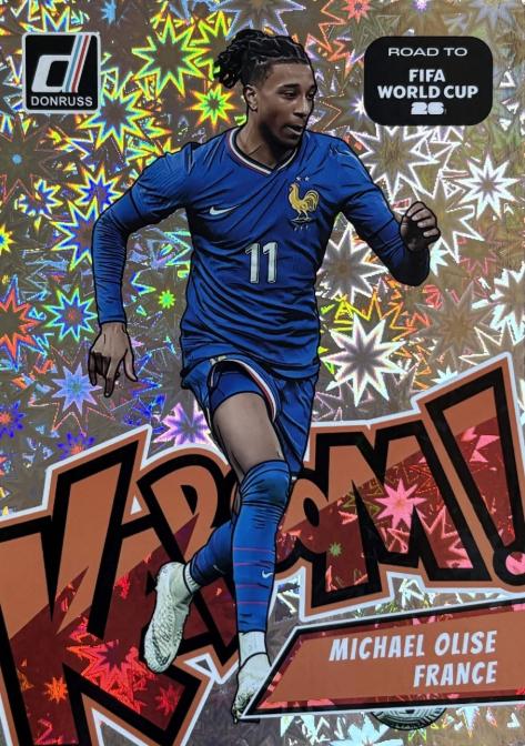 2025 Panini Donruss Road to FIFA Kaboom Michael Olise [Oversize] #14 card