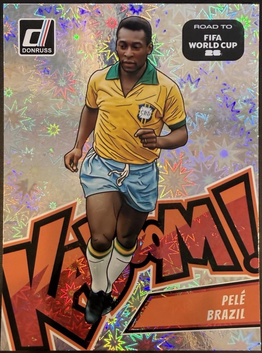 2025 Panini Donruss Road to FIFA Kaboom Pele [Oversize] #23 card