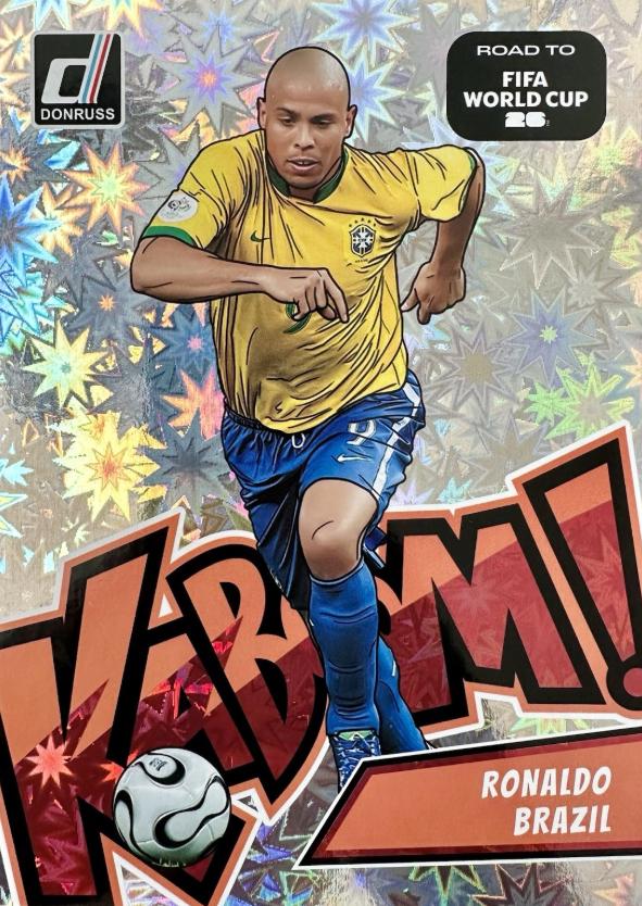 2025 Panini Donruss Road to FIFA Kaboom Ronaldo [Oversize] #20 card