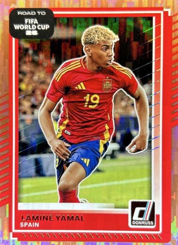 2025 Panini Donruss Road to FIFA Lamine Yamal [Bronze] #10 card