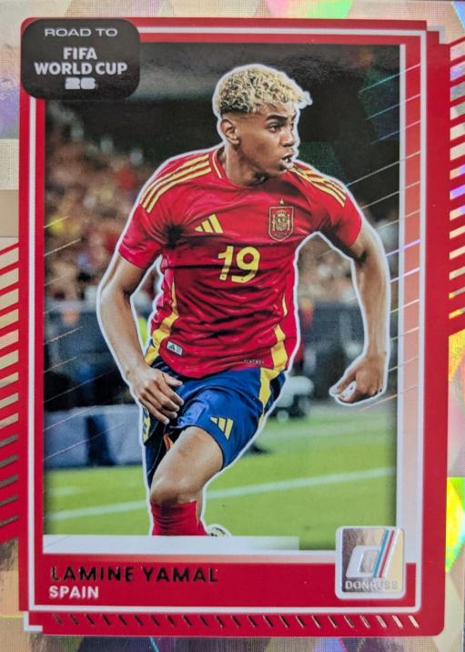 2025 Panini Donruss Road to FIFA Lamine Yamal [Cubic] #10 card