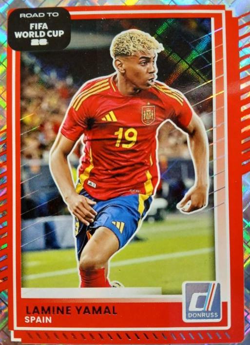 2025 Panini Donruss Road to FIFA Lamine Yamal [Diamond] #10 card