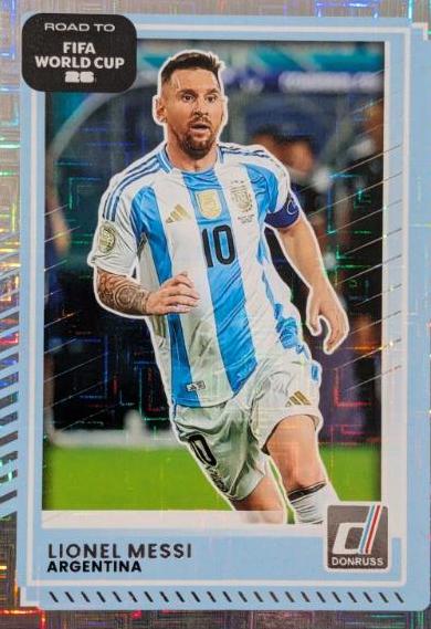 2025 Panini Donruss Road to FIFA Lionel Messi [Maze] #154 card