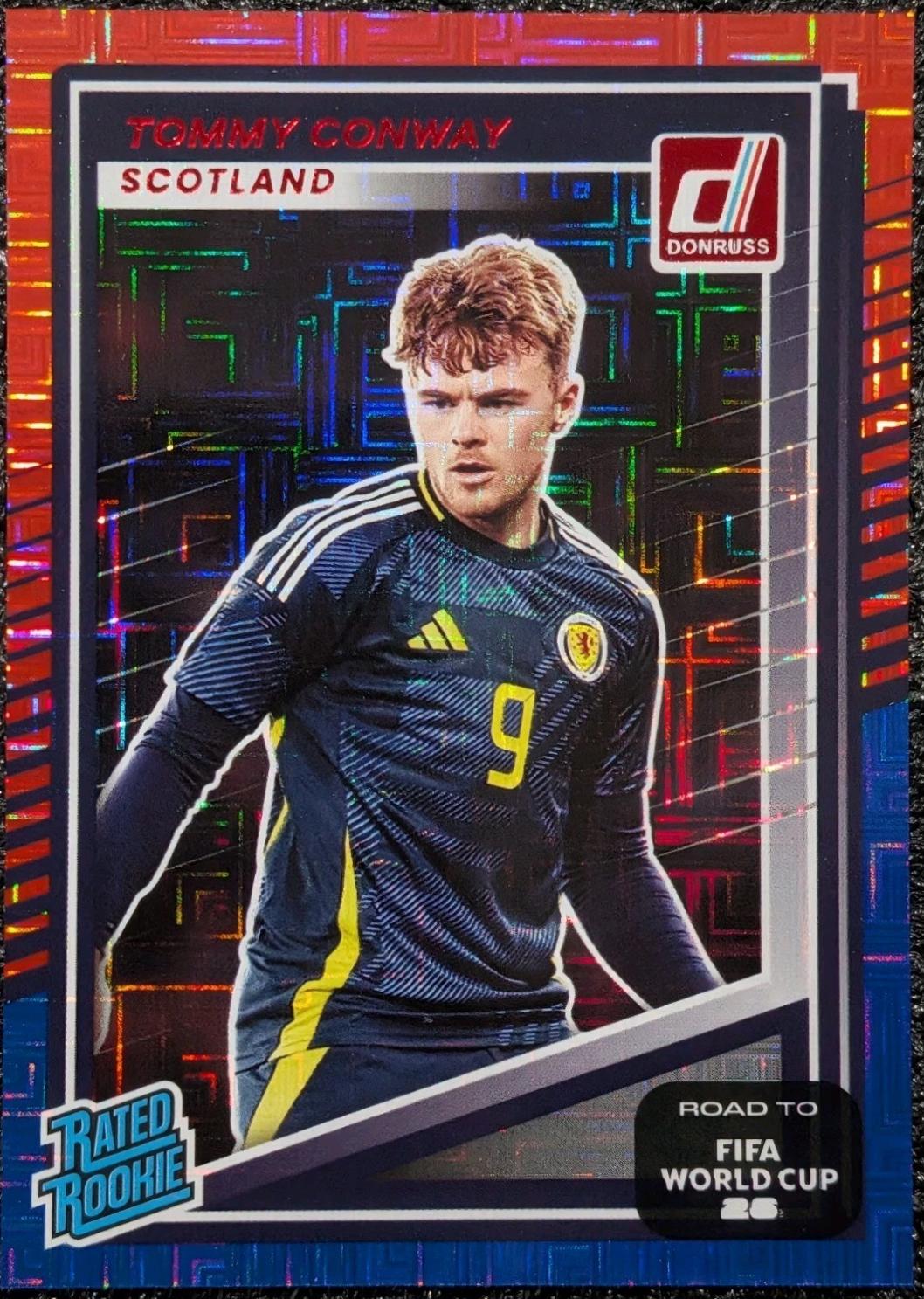 2025 Panini Donruss Road to FIFA Zero Gravity Jake O'Brien #6 card