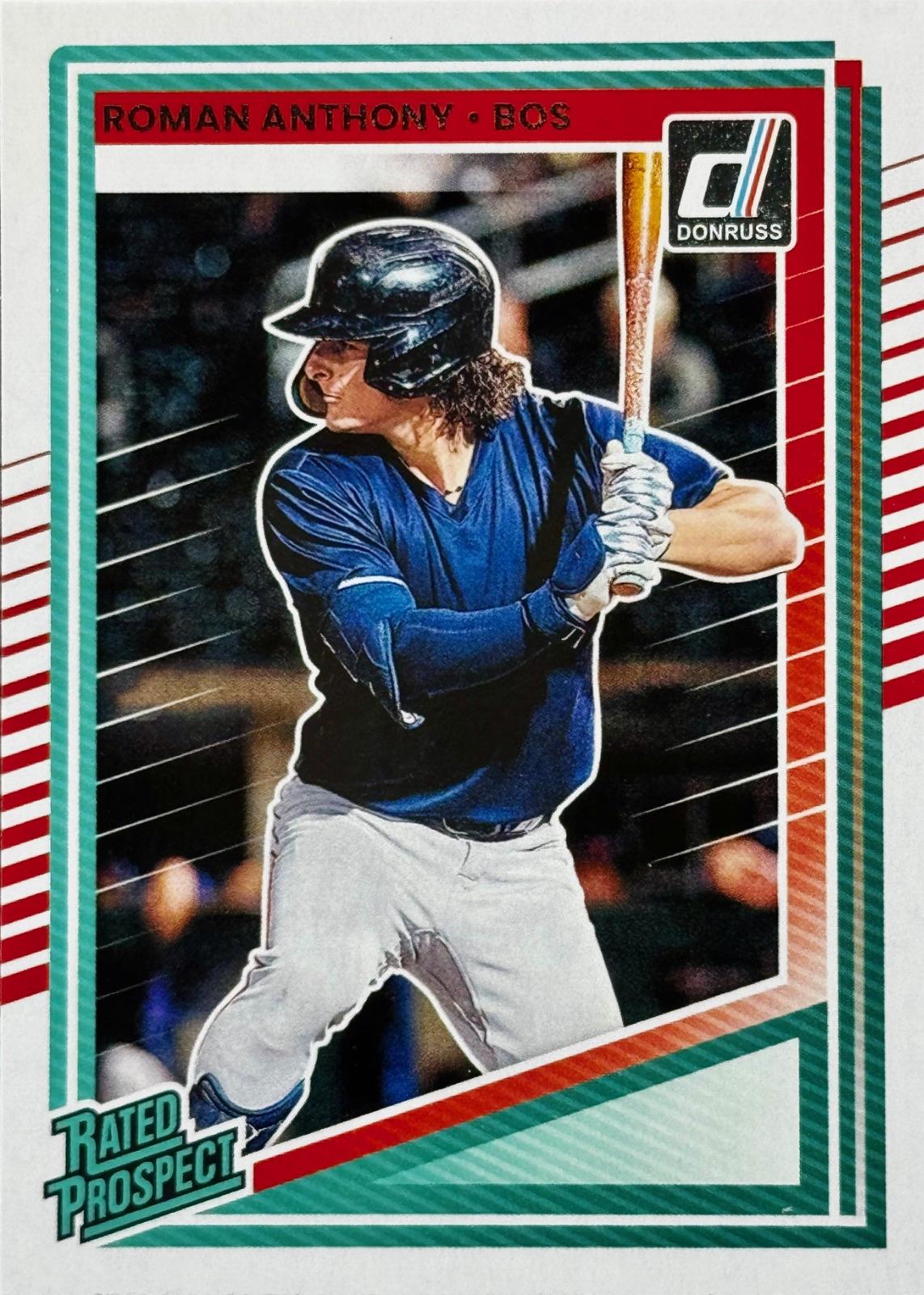 2025 Panini Donruss Roman Anthony #155 card