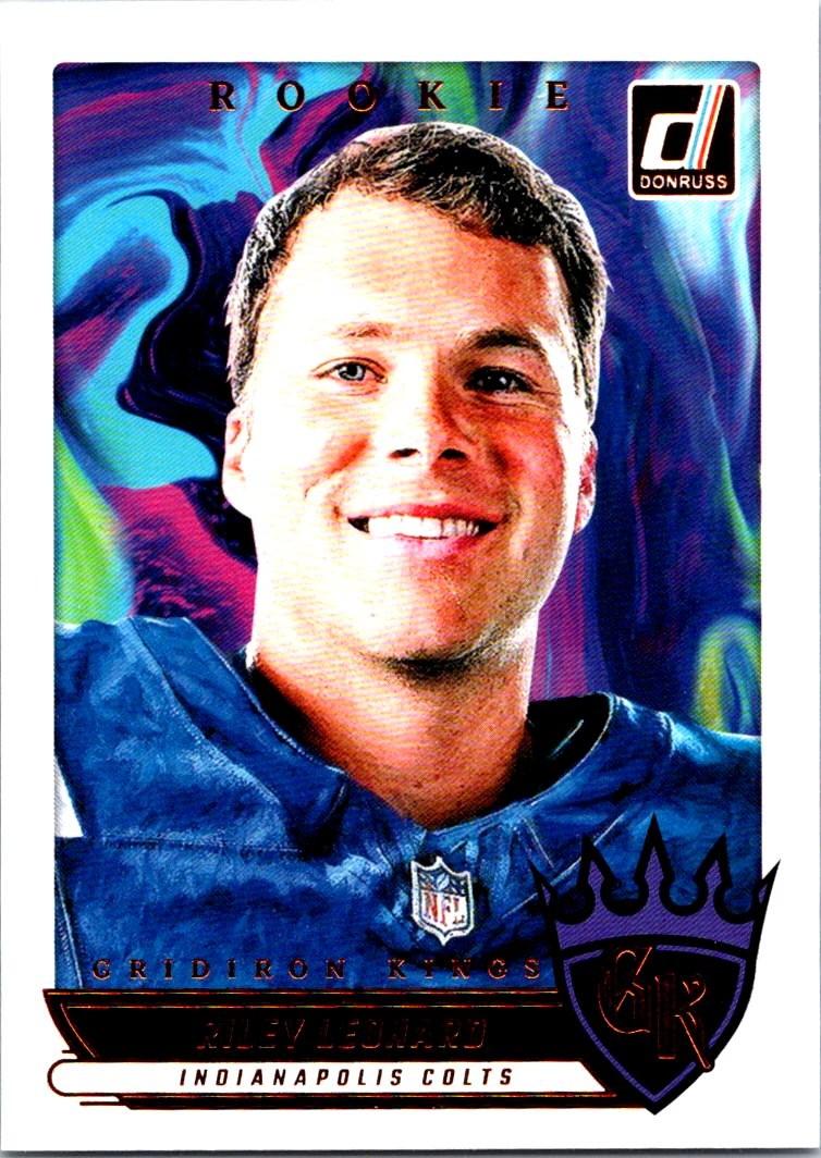 2025 Panini Donruss Rookie Gridiron Kings Riley Leonard #RGK-RLD card