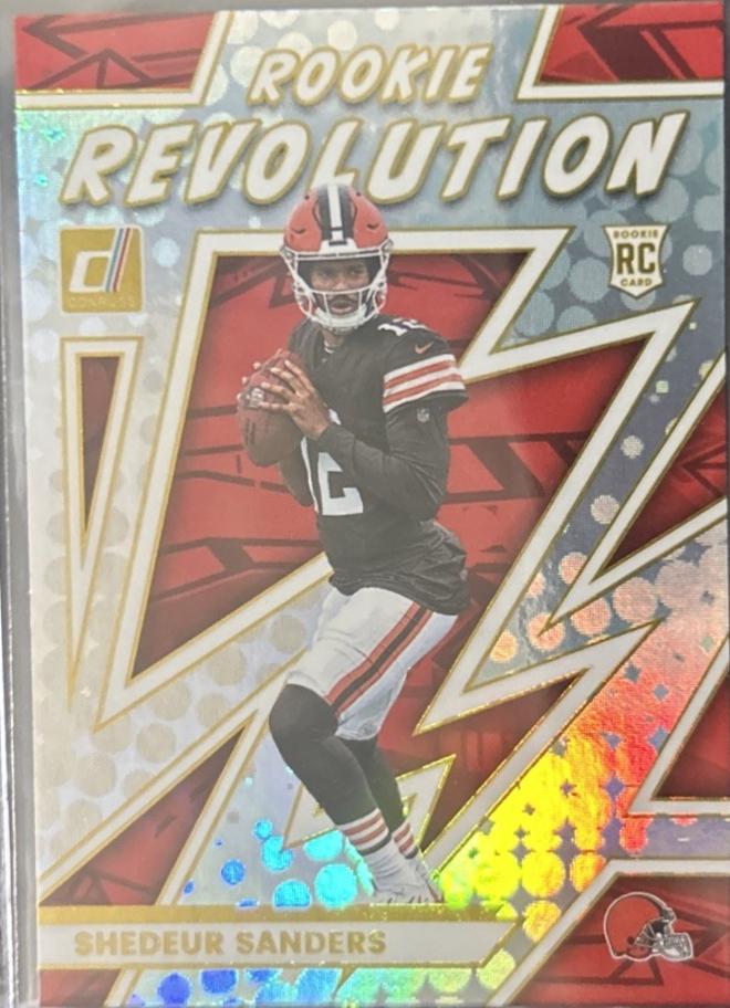 2025 Panini Donruss Rookie Revolution Shedeur Sanders #9 card