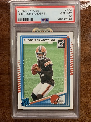 2025 Panini Donruss Shedeur Sanders #306 card