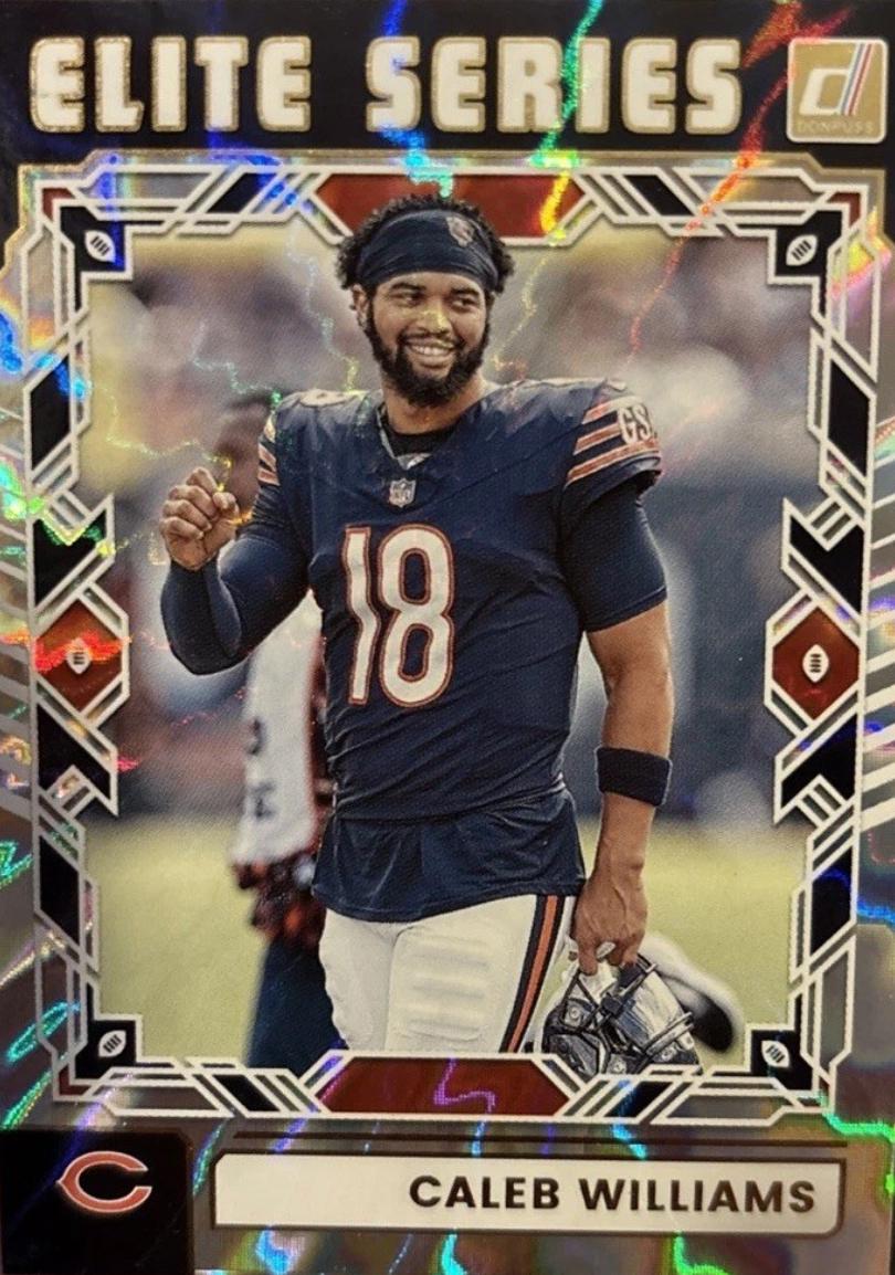 2025 Panini Donruss The Elite Series Caleb Williams #TES-CWI card