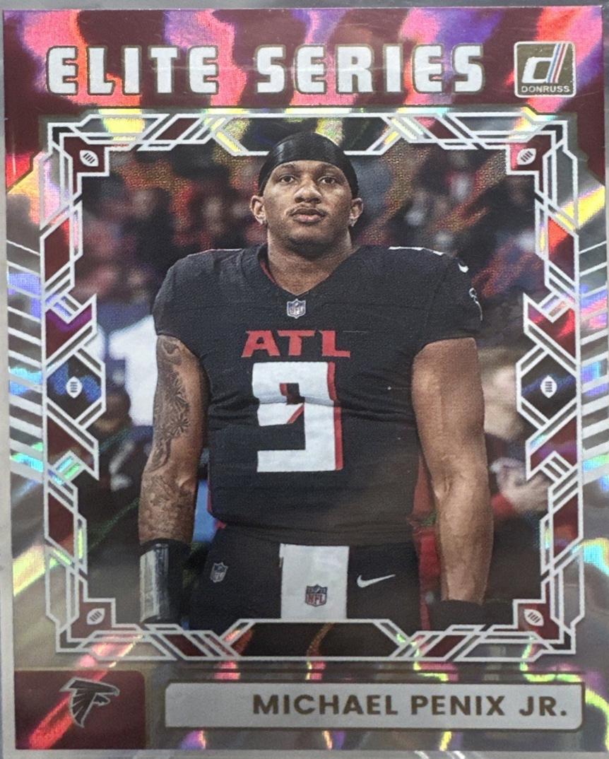 2025 Panini Donruss The Elite Series Michael Penix Jr. #TES-MPE card