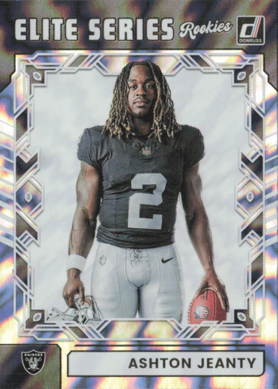 2025 Panini Donruss The Elite Series Rookies Ashton Jeanty #ESR-AJY card