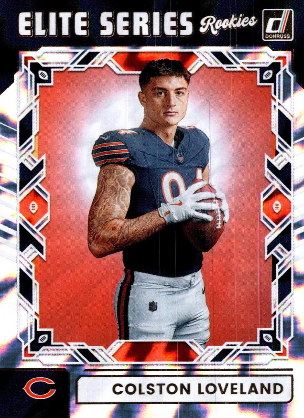2025 Panini Donruss The Elite Series Rookies Colston Loveland #ESR-CLD card