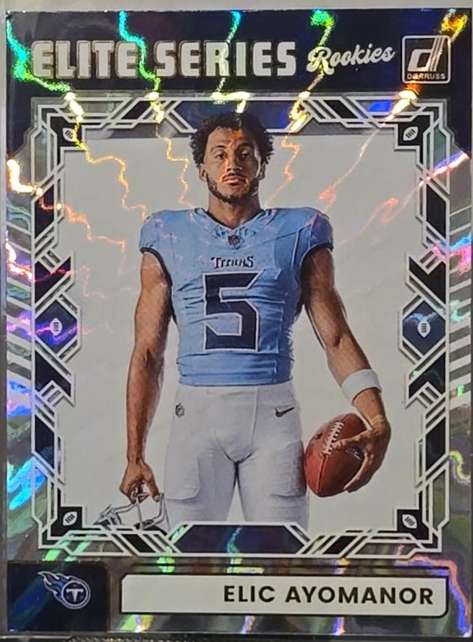 2025 Panini Donruss The Elite Series Rookies Elic Ayomanor #ESR-EAR card
