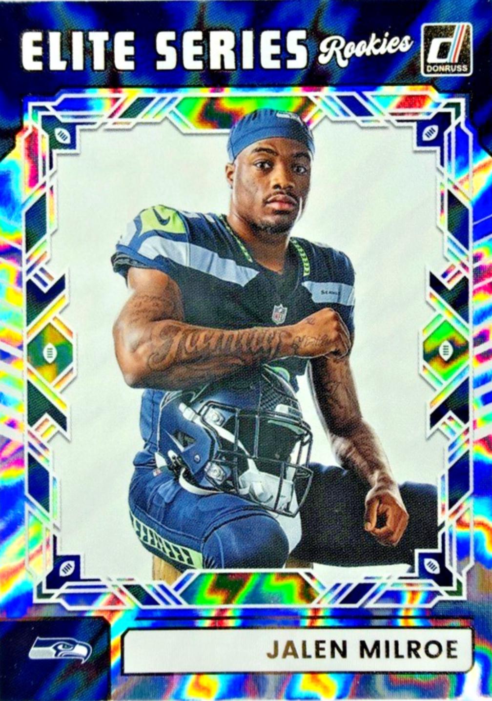 2025 Panini Donruss The Elite Series Rookies Jalen Milroe #ESR-JME card
