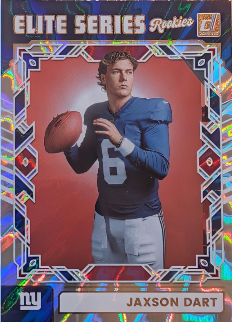 2025 Panini Donruss The Elite Series Rookies Jaxson Dart #ESR-JDT card
