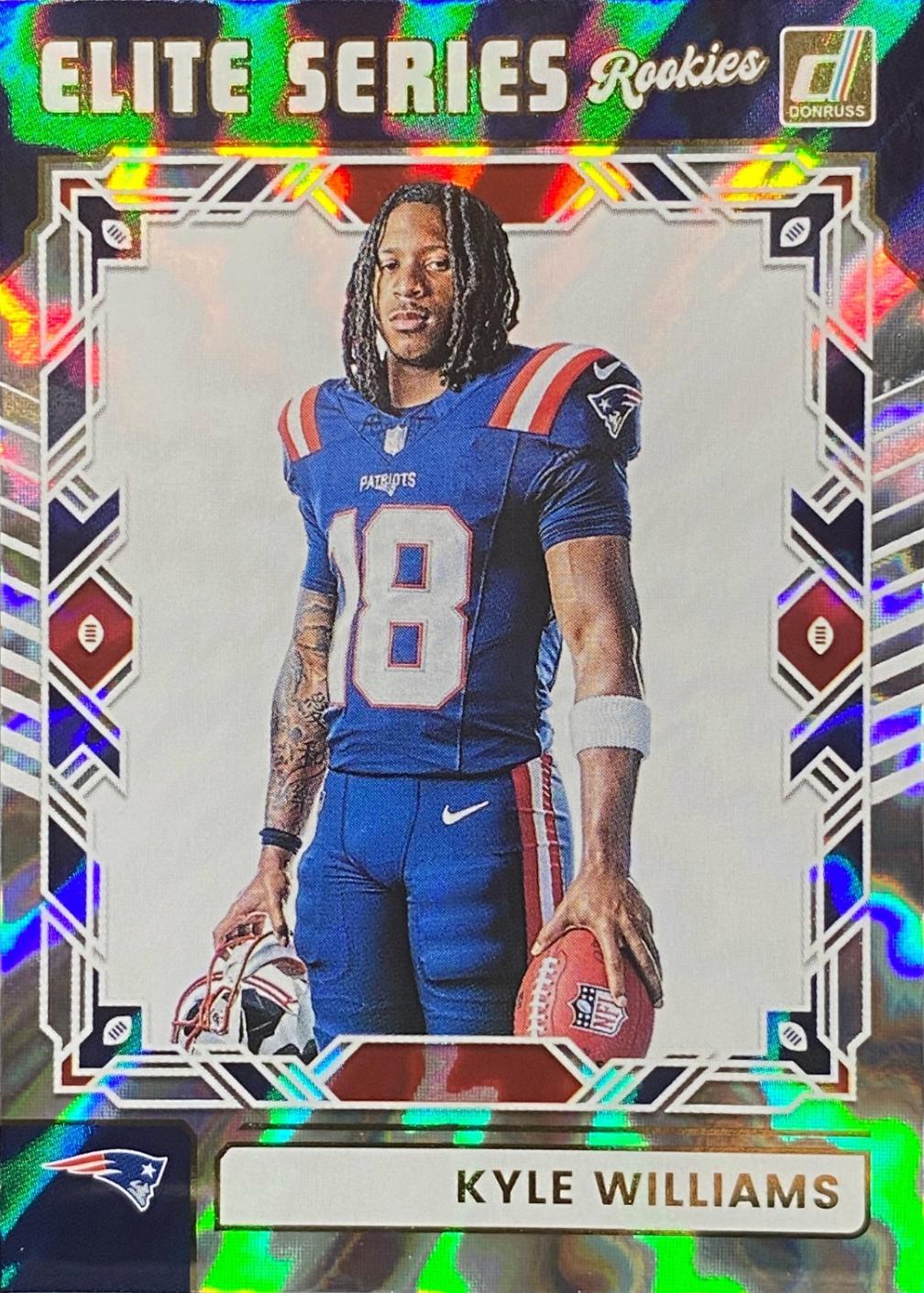 2025 Panini Donruss The Elite Series Rookies Kyle Williams #ESR-KWS card
