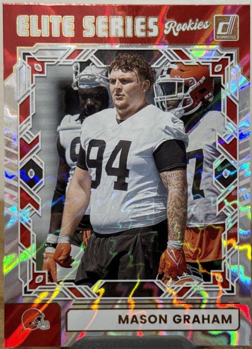 2025 Panini Donruss The Elite Series Rookies Mason Graham #ESR-MGM card