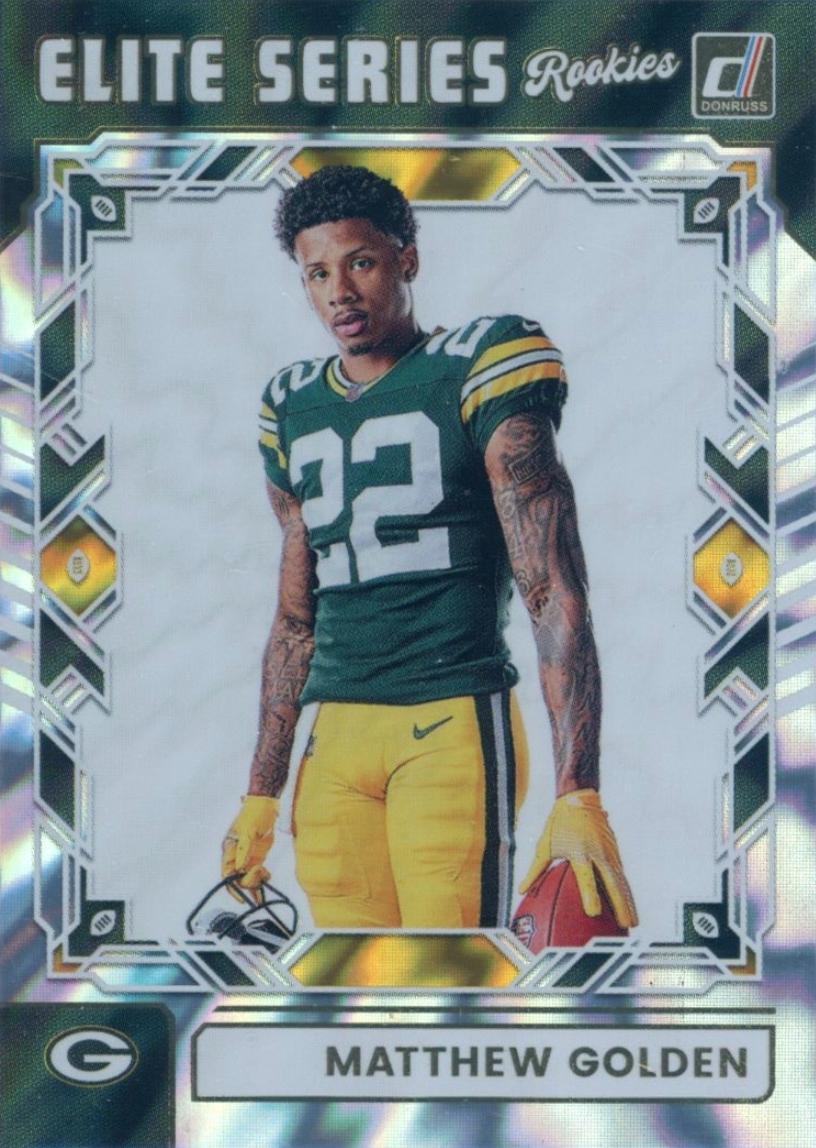 2025 Panini Donruss The Elite Series Rookies Matthew Golden #ESR-MGN card