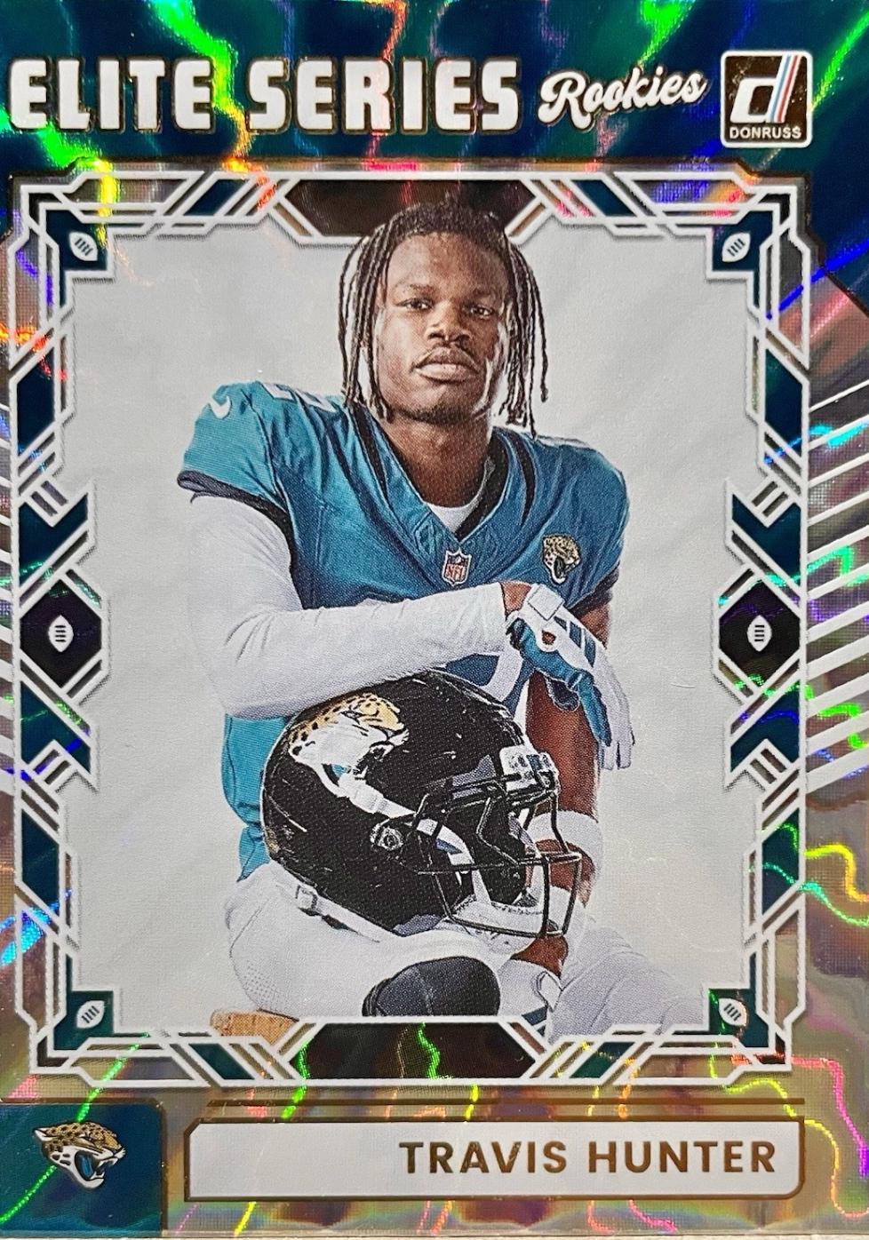 2025 Panini Donruss The Elite Series Rookies Travis Hunter #ESR-THR card