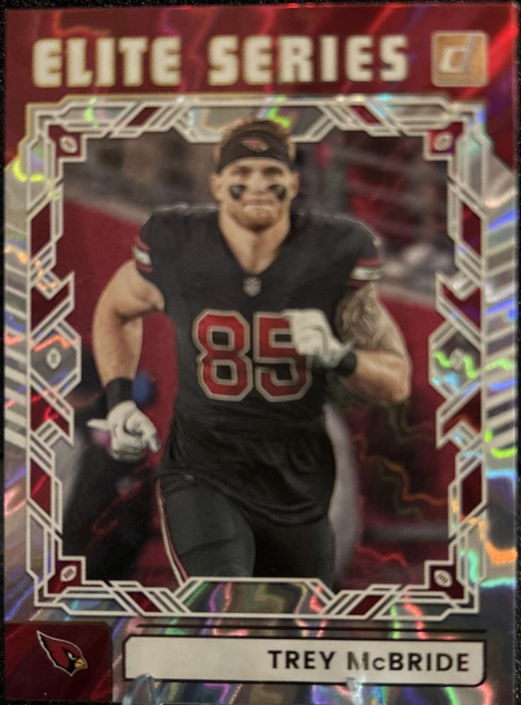 2025 Panini Donruss The Elite Series Trey McBride #TES-TMC card