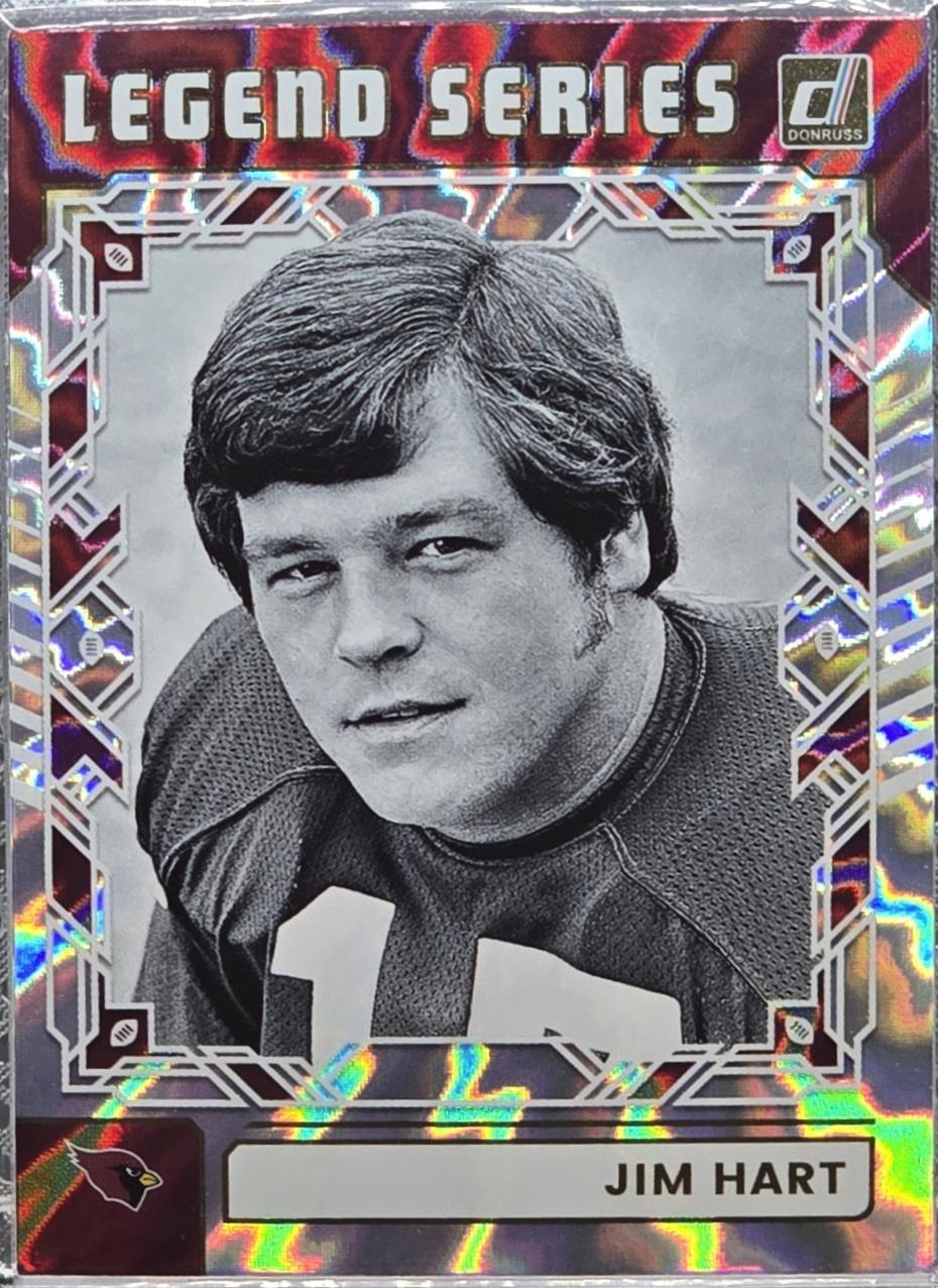 2025 Panini Donruss The Legend Series Jim Hart #TLS-JHA card