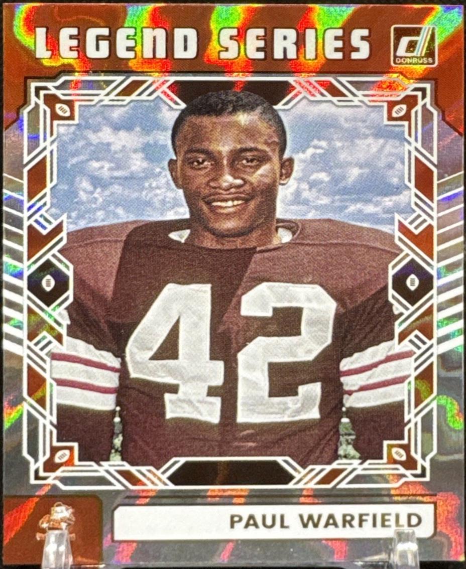 2025 Panini Donruss The Legend Series Paul Warfield #TLS-PWA card