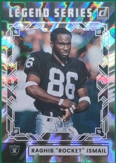 2025 Panini Donruss The Legend Series Raghib Rocket Ismail #TLS-RIS card