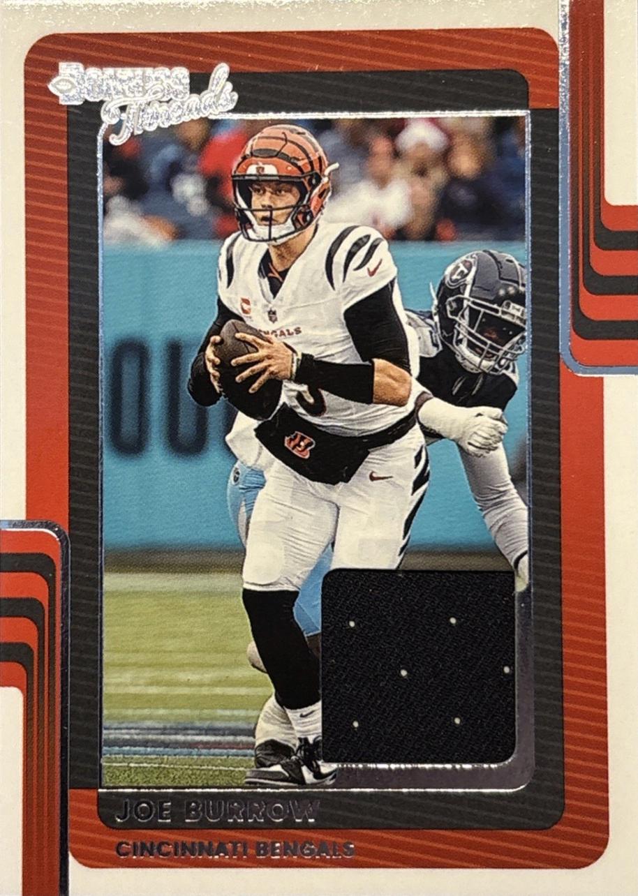 2025 Panini Donruss Threads Joe Burrow #DTH-JBW card