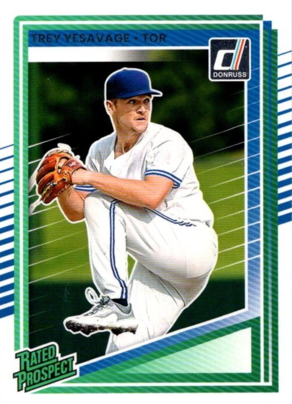 2025 Panini Donruss Trey Yesavage #163 card