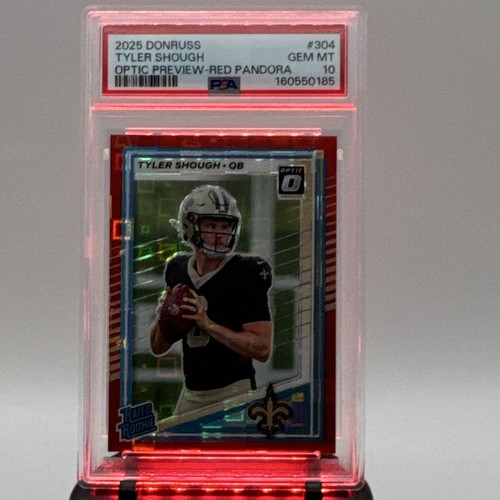 2025 Panini Donruss Tyler Shough [Red Pandora Preview] #304 card