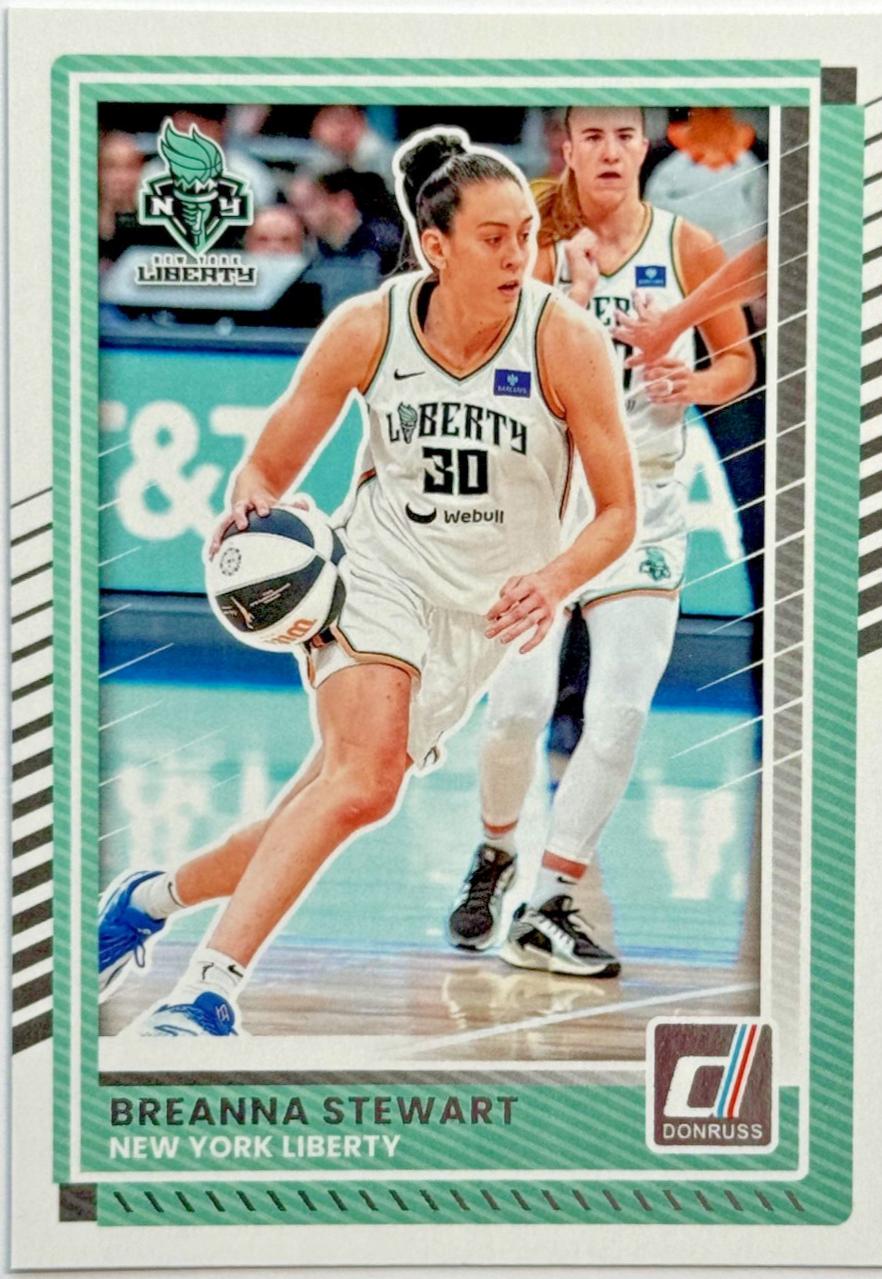 2025 Panini Donruss WNBA Breanna Stewart #63 card