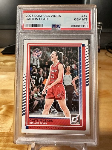 2025 Panini Donruss WNBA Caitlin Clark #47 card