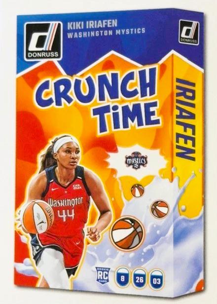2025 Panini Donruss WNBA Crunch Time Kiki Iriafen #20 card