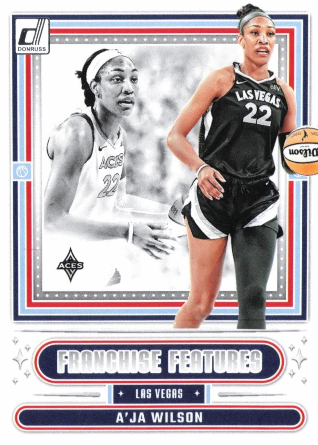 2025 Panini Donruss WNBA Franchise Features A'ja Wilson #11 card