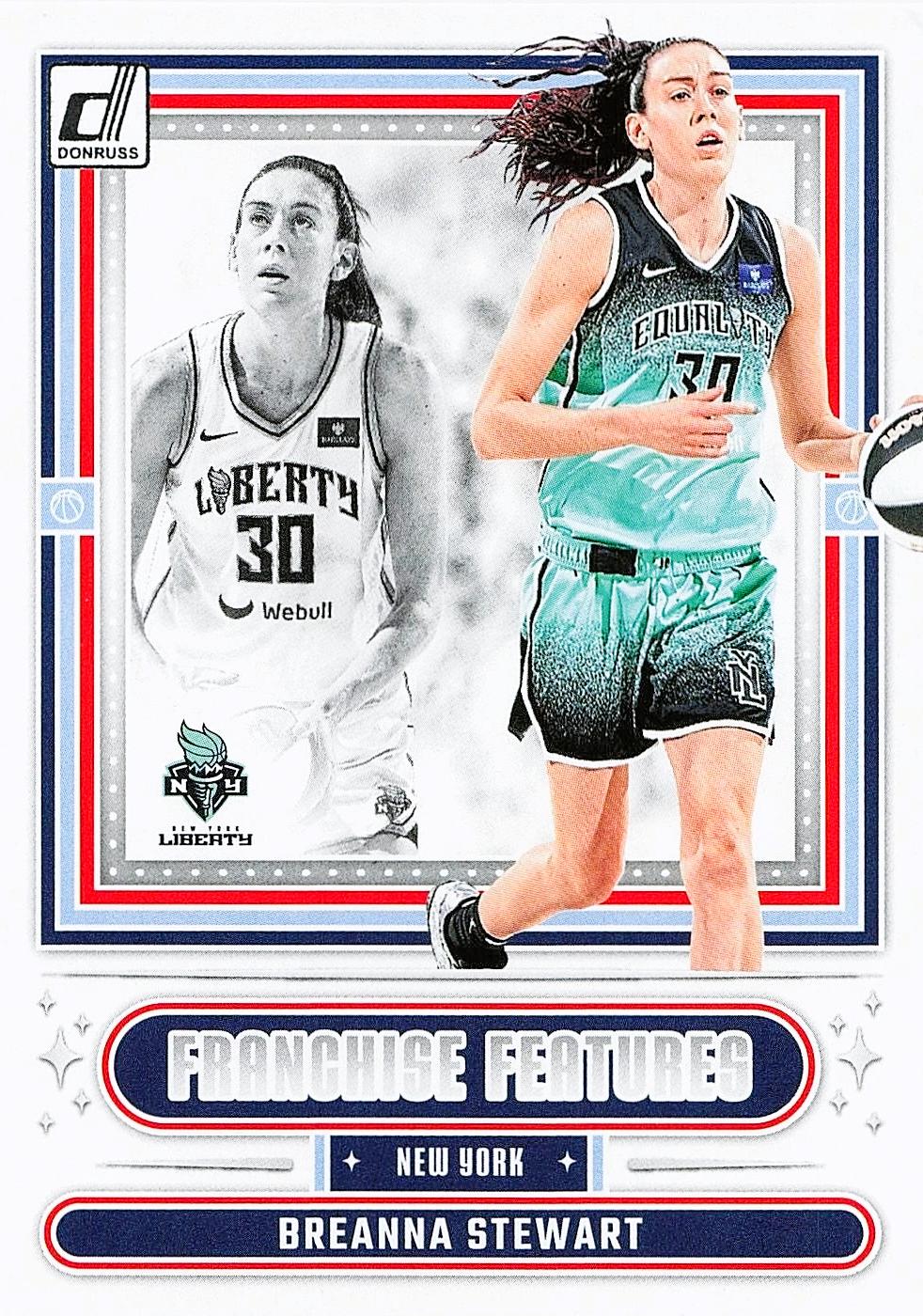2025 Panini Donruss WNBA Franchise Features Breanna Stewart #10 card