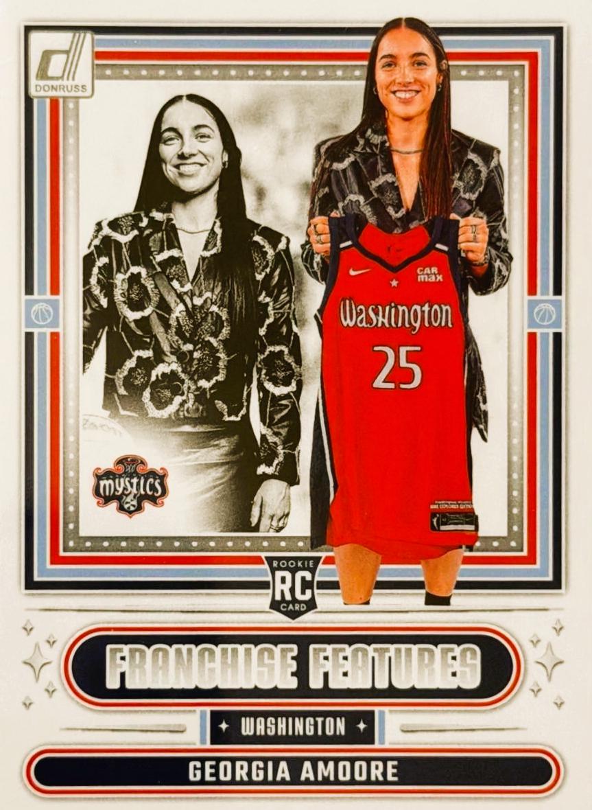 2025 Panini Donruss WNBA Franchise Features Georgia Amoore #20 card