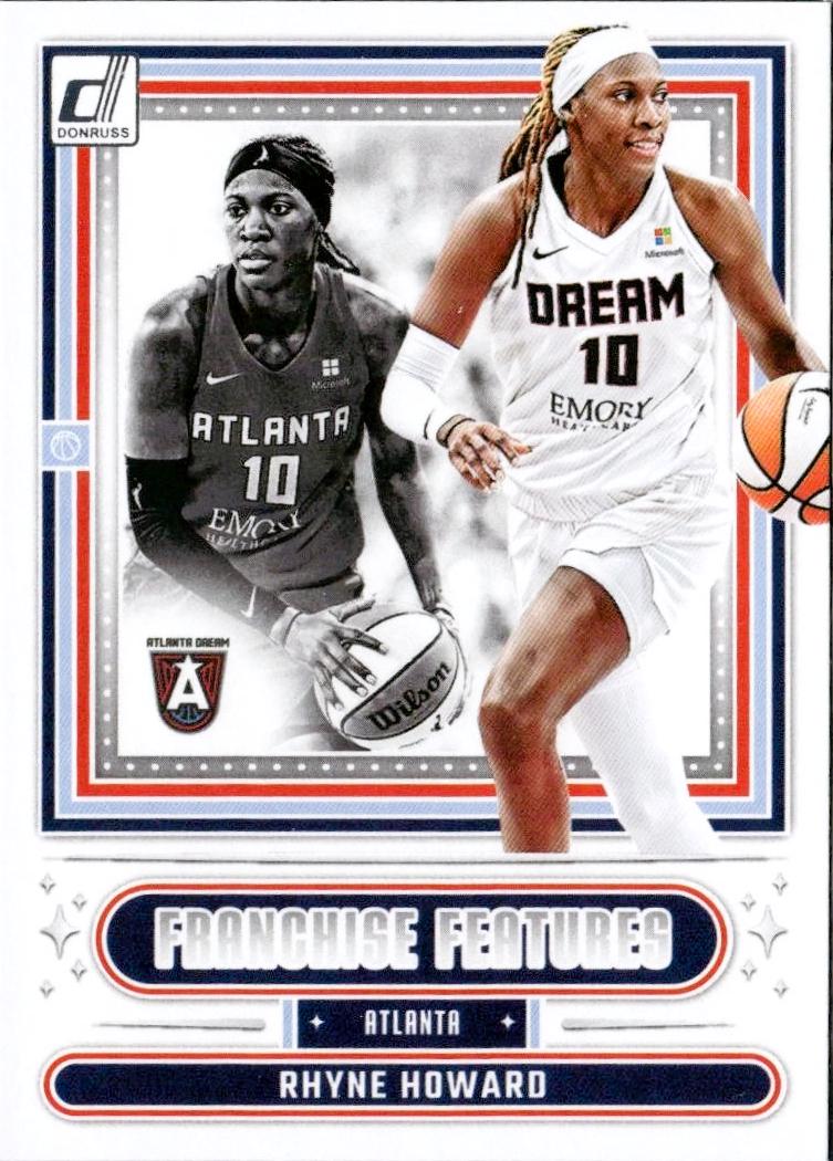 2025 Panini Donruss WNBA Franchise Features Rhyne Howard #4 card