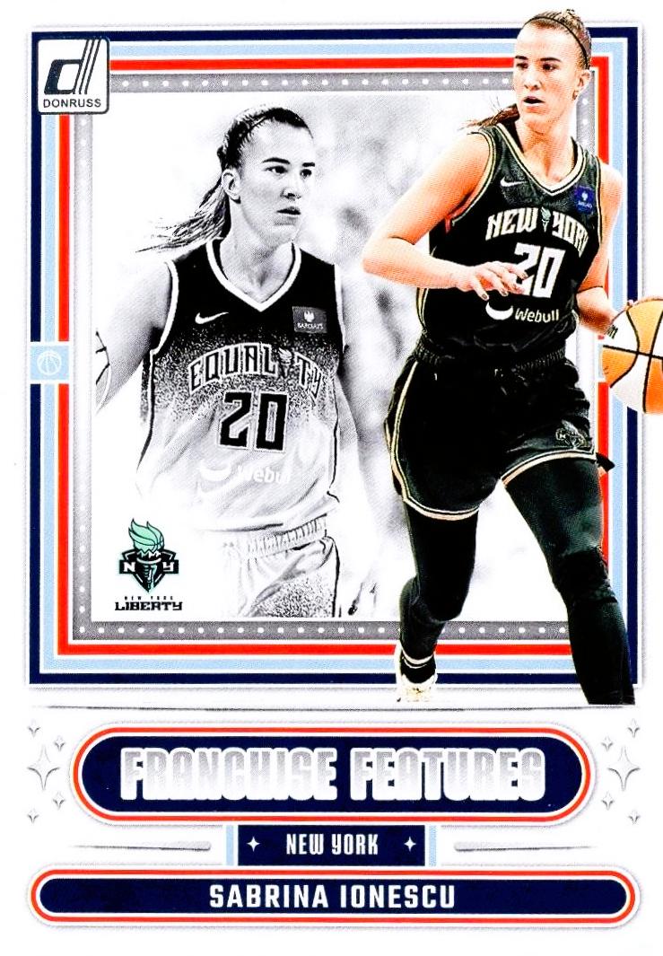 2025 Panini Donruss WNBA Franchise Features Sabrina Ionescu #6 card