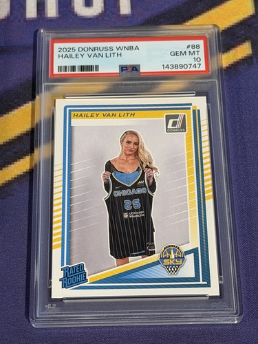 2025 Panini Donruss WNBA Hailey Van Lith #88 card
