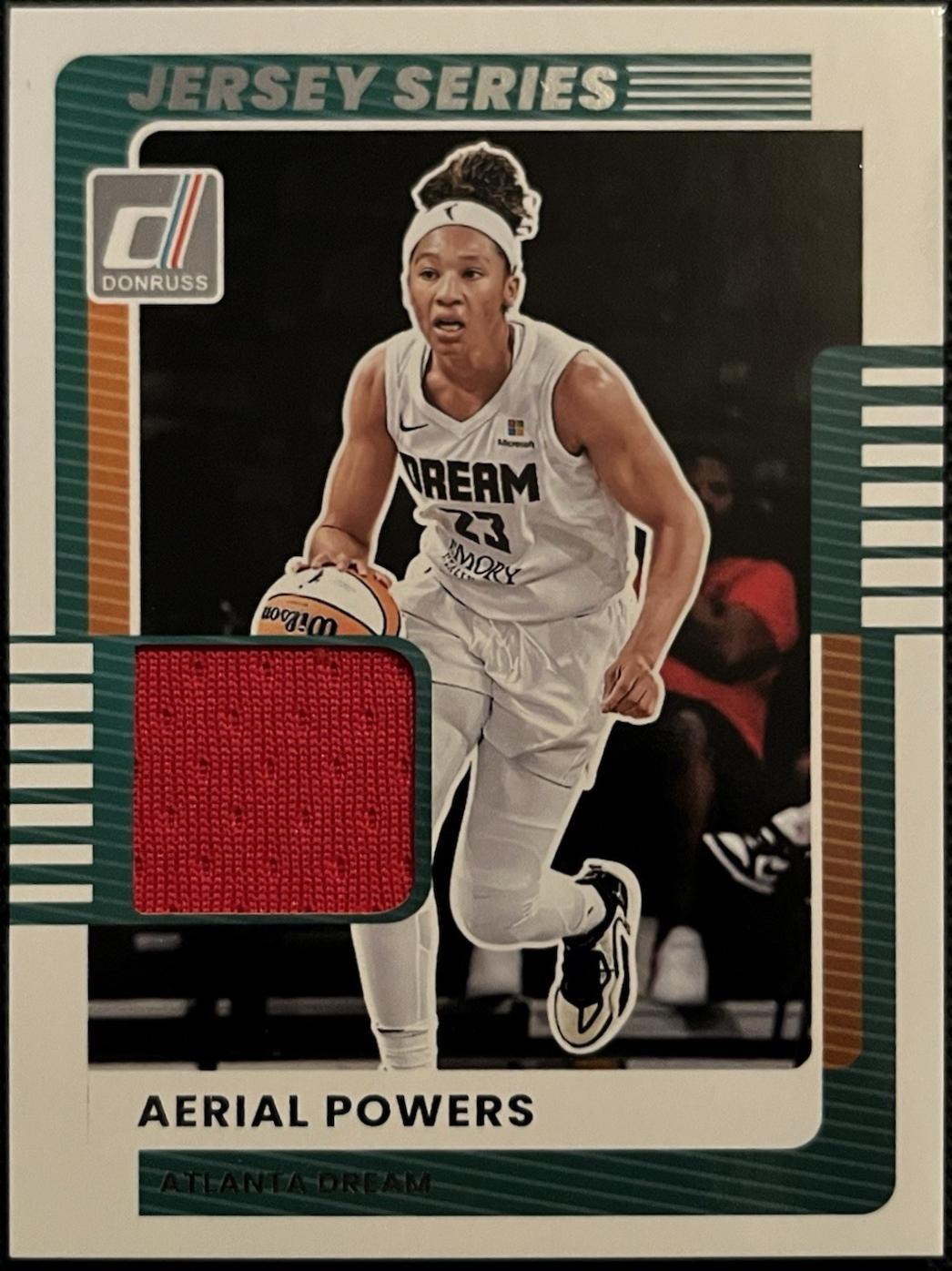 2025 Panini Donruss WNBA Jersey Series Aerial Powers #32 card