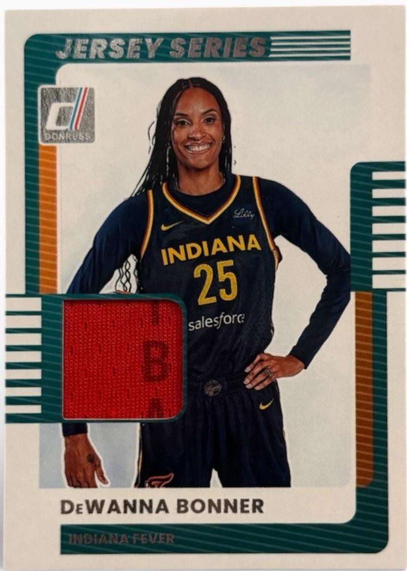 2025 Panini Donruss WNBA Jersey Series DeWanna Bonner #37 card