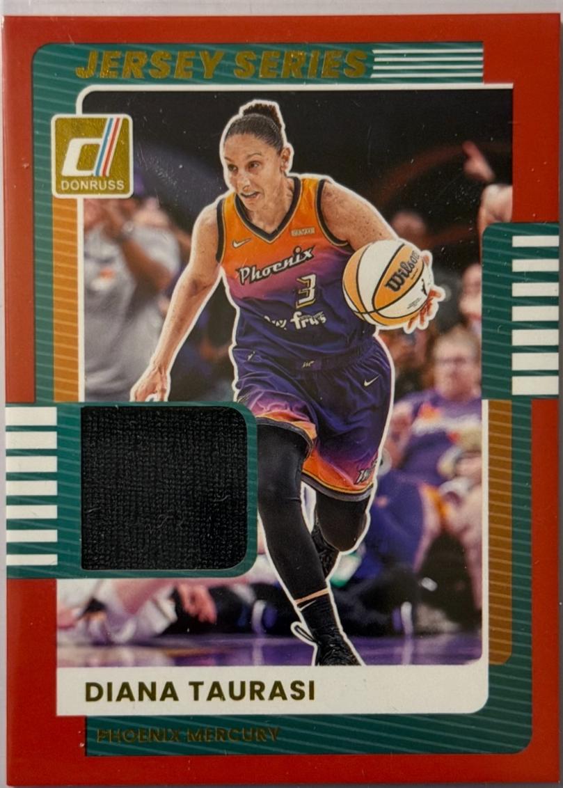 2025 Panini Donruss WNBA Jersey Series Diana Taurasi #48 card